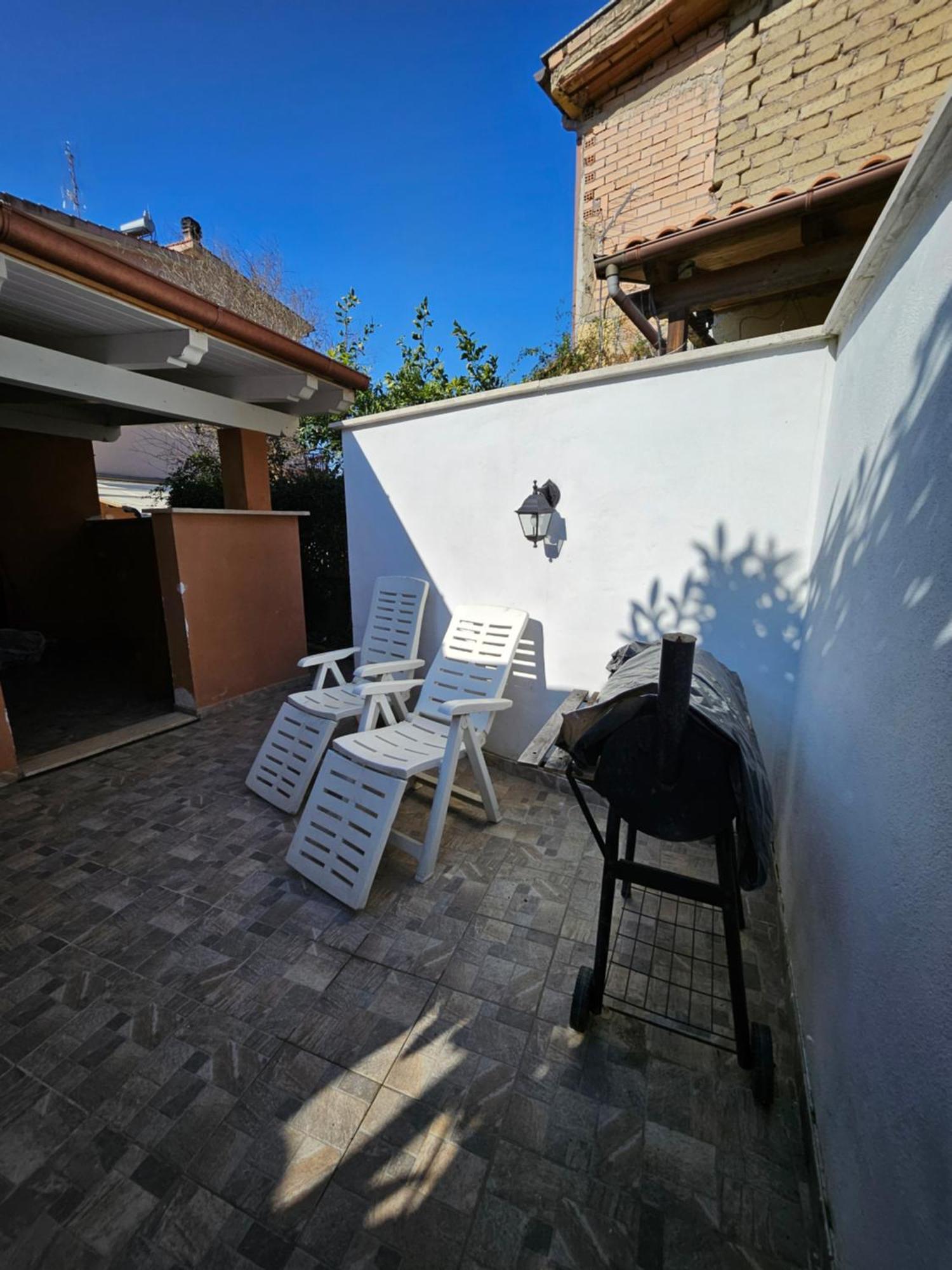 אצ'יליה Casa Vacanze Dragona 15 Min Fco 10 Min Ostia מראה חיצוני תמונה